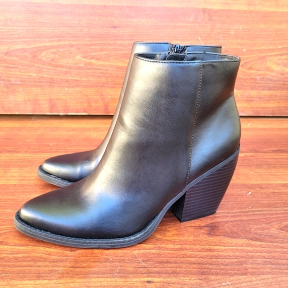 Madden Girl Shoes - New Madden Girl Klicck Black Pari Booties Size 8